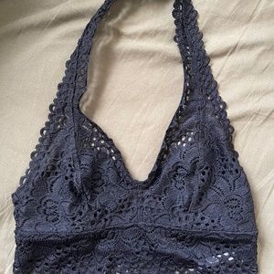 Aerie halter lace bralette